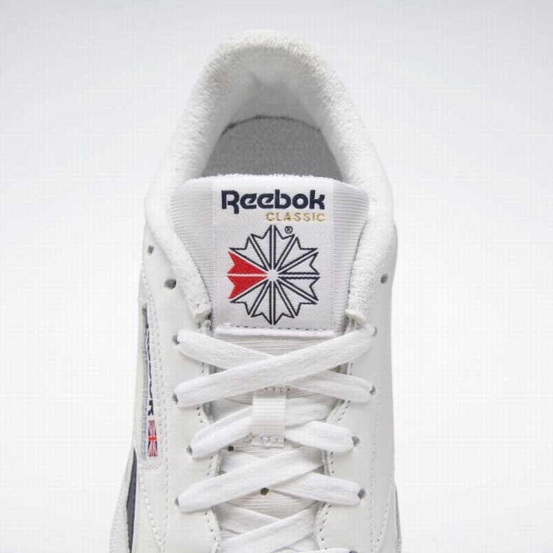 Reebok Club C Revenge Men's Shoes White Navy | BTG936RE