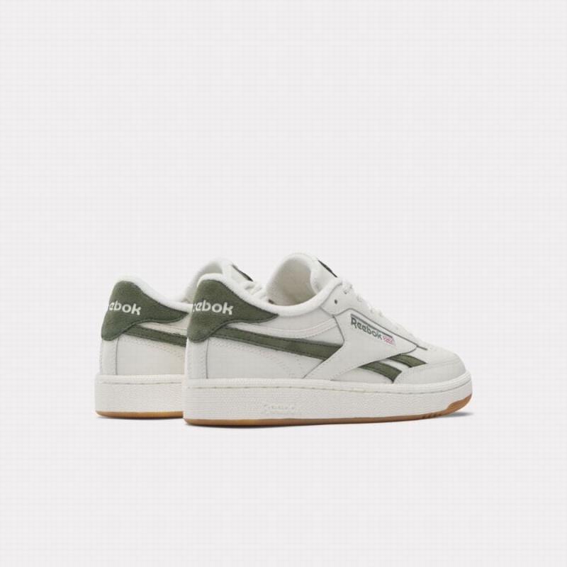 Reebok Club C Revenge Women's Shoes White Green | WOP6363KL