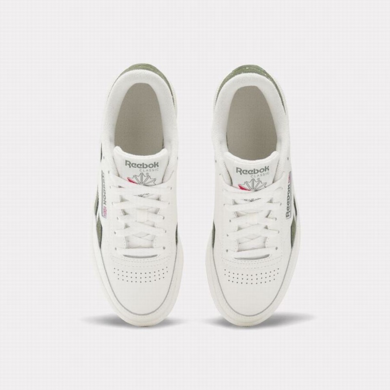 Reebok Club C Revenge Women's Shoes White Green | WOP6363KL