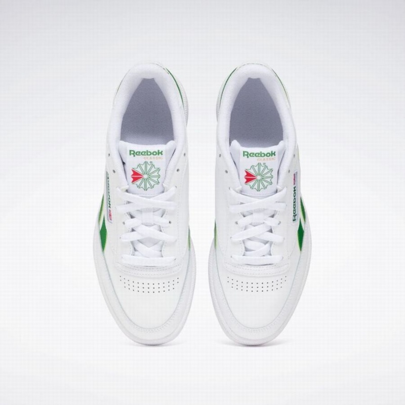 Reebok Club C Revenge Women's Shoes White Green | WTB4950TP