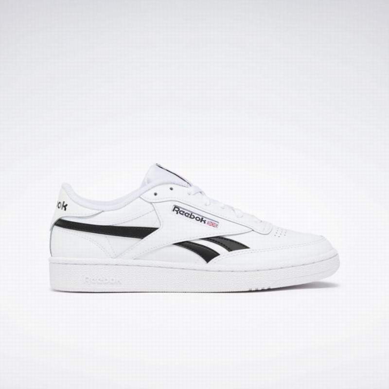 Reebok Club C Revenge Women\'s Shoes White Black | MJL6665GW