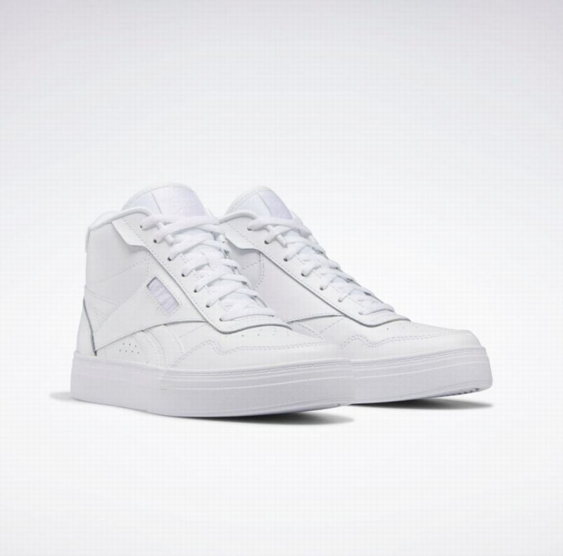 Reebok Court Advance Bold High Women's Lifestyle Shoes White | PMD9529ZM