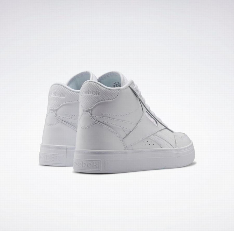 Reebok Court Advance Bold High Women's Lifestyle Shoes White | PMD9529ZM