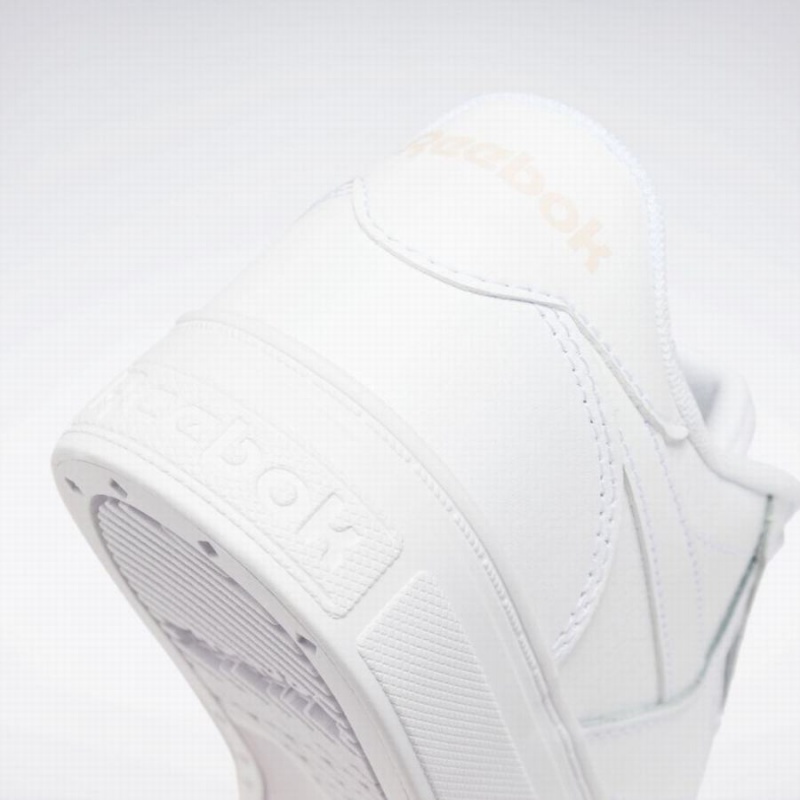 Reebok Court Advance Bold Women's Lifestyle Shoes White Pink | ZIQ76NF