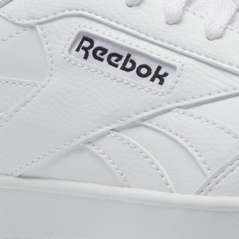 Reebok Court Advance Clip Women's Lifestyle Shoes White Black Grey | TVN3769UG