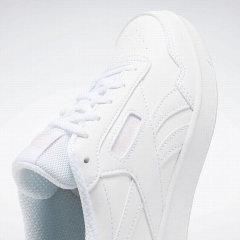 Reebok Court Advance Clip Women's Lifestyle Shoes White Pink | LOD5958FB