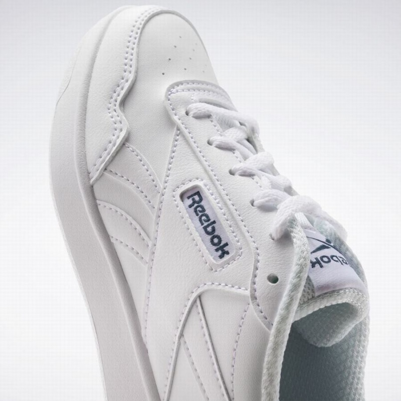 Reebok Court Advance Clip Women's Lifestyle Shoes White Blue | ARY7345VF