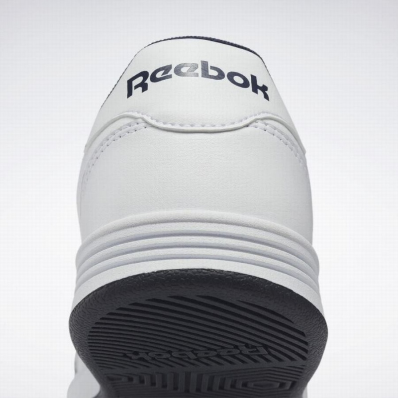 Reebok Court Advance Men's Lifestyle Shoes White Navy | FEF6978TU