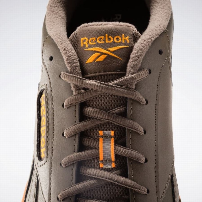 Reebok Court Advance Men's Lifestyle Shoes Brown Orange | DCY1240HP