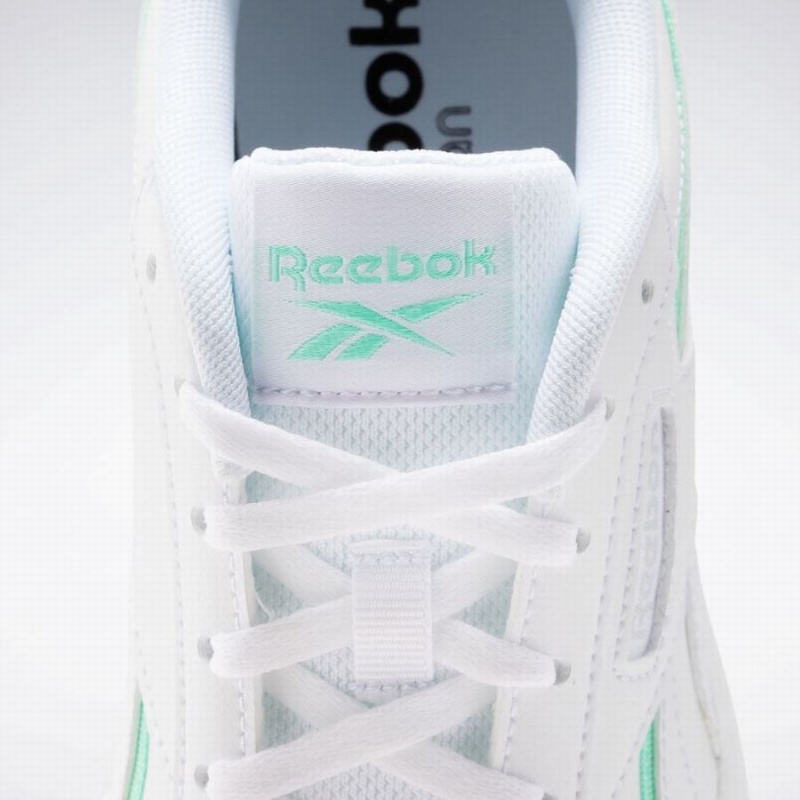 Reebok Court Advance Vegan Women's Lifestyle Shoes White Grey Mint | WGB119HG