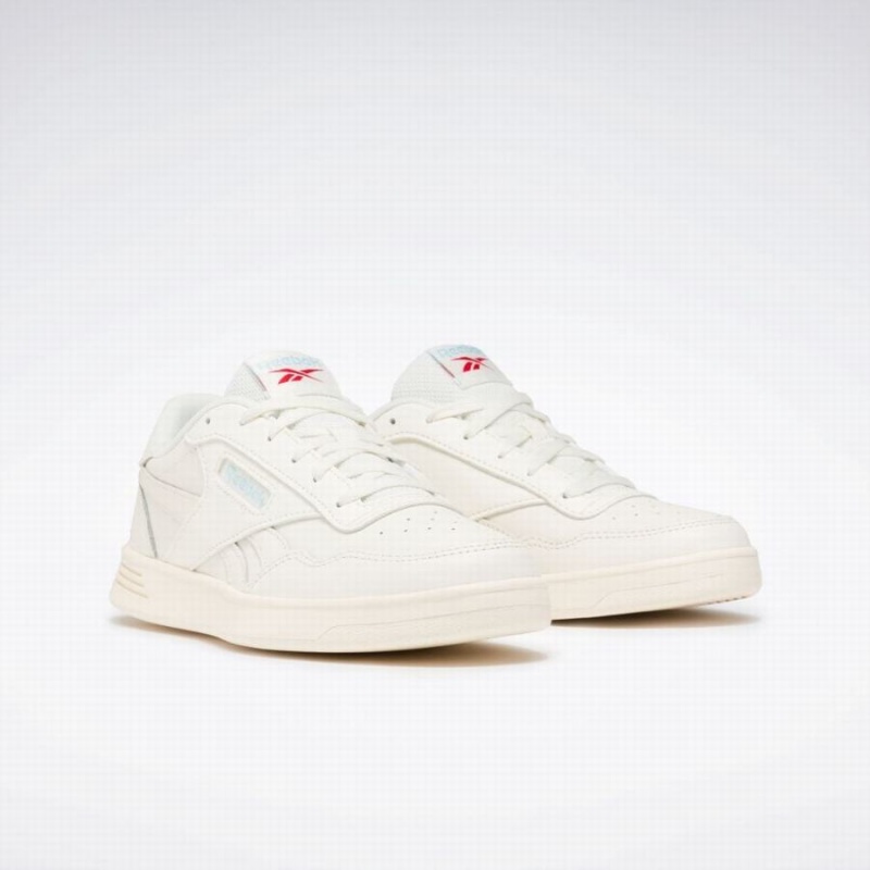 Reebok Court Advance Women's Lifestyle Shoes White Blue Red | RSR879MX