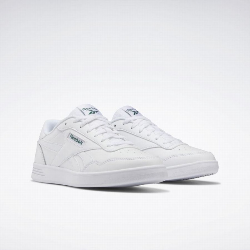 Reebok Court Advance Women's Lifestyle Shoes White Green | WQO6659AE