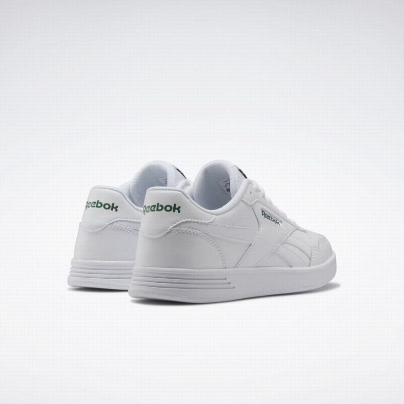 Reebok Court Advance Women's Lifestyle Shoes White Green | WQO6659AE