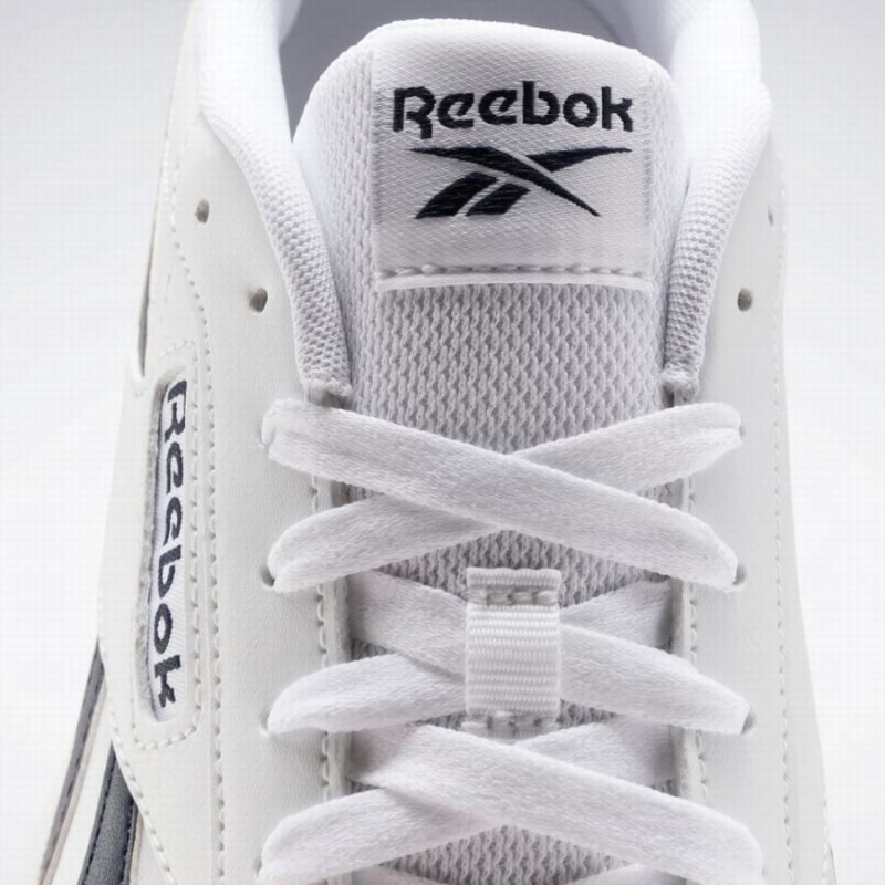 Reebok Court Advance Women's Lifestyle Shoes White Navy | GKF5150RW