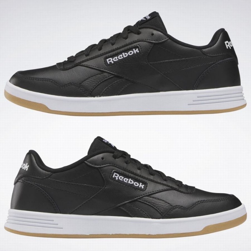 Reebok Court Advance Women's Lifestyle Shoes Black White | UDQ793CQ