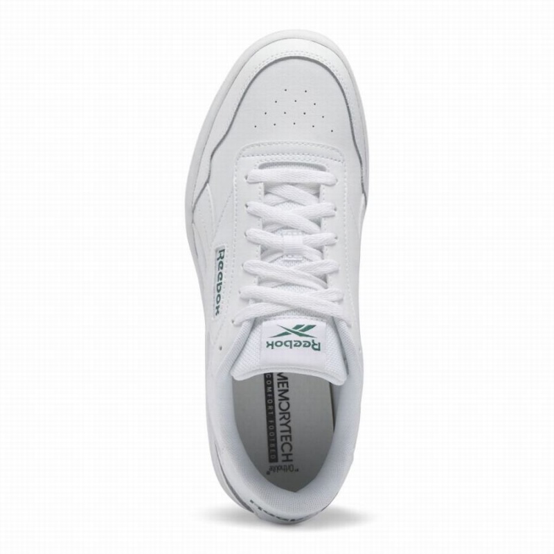 Reebok Court Advance Women's Lifestyle Shoes White Green | AYD7627SL