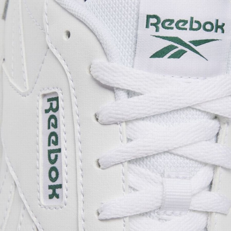 Reebok Court Advance Women's Lifestyle Shoes White Green | AYD7627SL