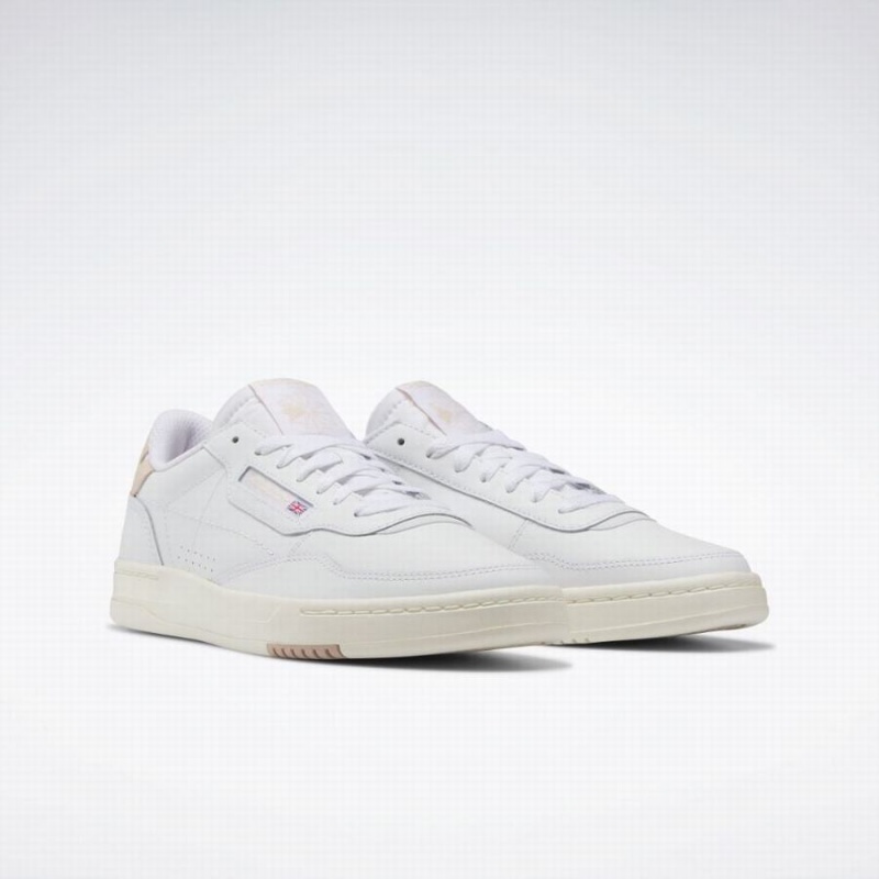 Reebok Court Peak Women's Lifestyle Shoes White Beige | ZUT141SQ