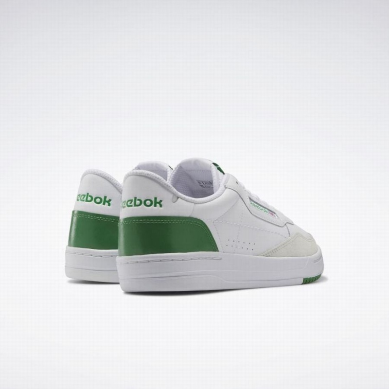 Reebok Court Peak Women's Lifestyle Shoes White Grey Green | TMA1960NH