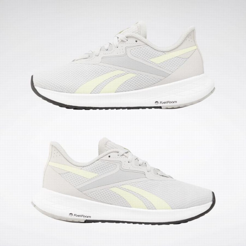 Reebok Energen Run 3 Women's Running Shoes Grey Yellow | RUZ2077UD