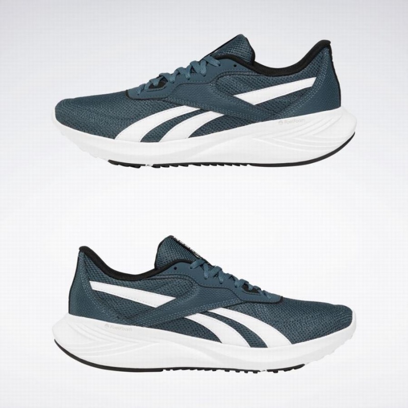 Reebok Energen Tech Men's Running Shoes Blue White Black | FMV885WO