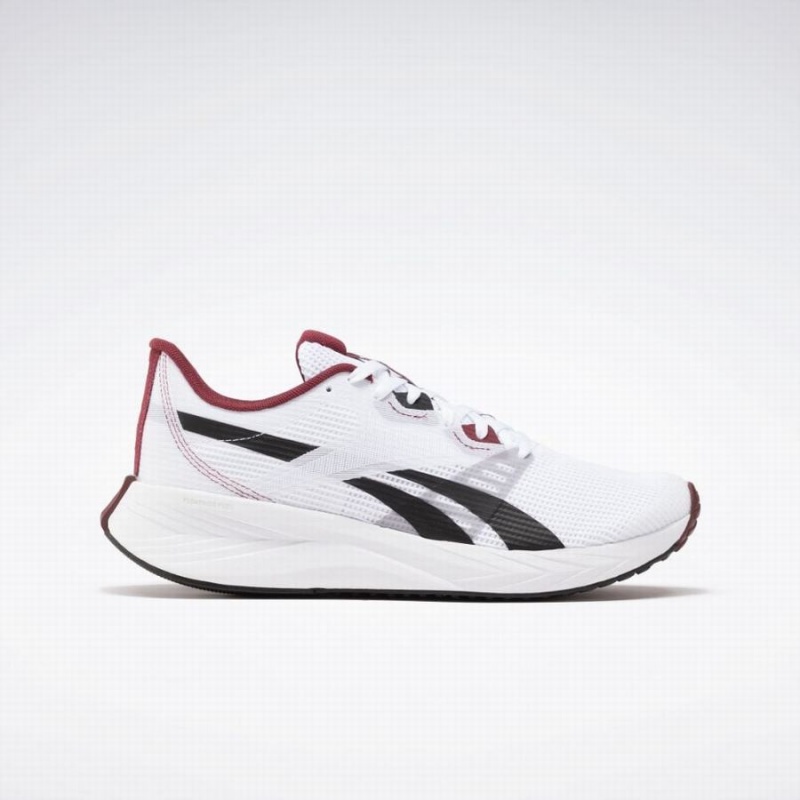 Reebok Energen Tech Plus Men\'s Running Shoes White Burgundy Black | RCW5849VU