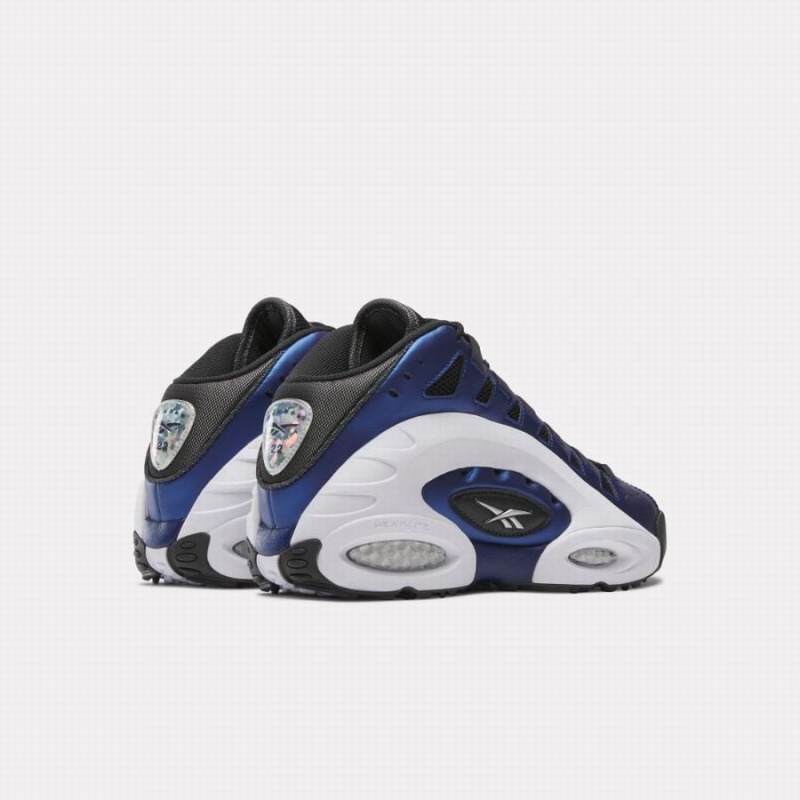 Reebok Es22 Men's Basketball Shoes Blue Black White | AOI698MI