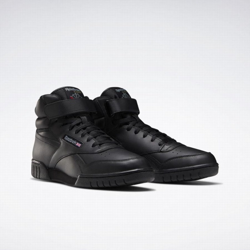 Reebok Ex-o-fit Hi Men's Lifestyle Shoes Black | VSH8651KT