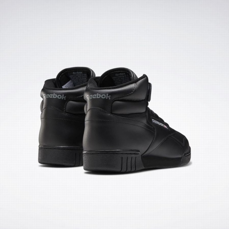 Reebok Ex-o-fit Hi Men's Lifestyle Shoes Black | VSH8651KT