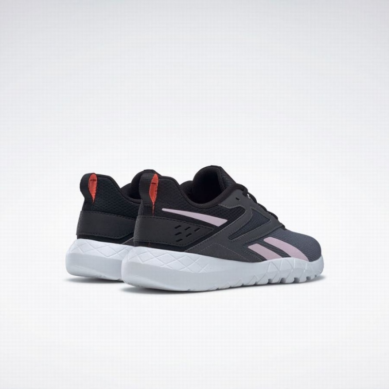 Reebok Flexagon Energy 4 Women's Training Shoes Black Grey Pink | LKW6189QM