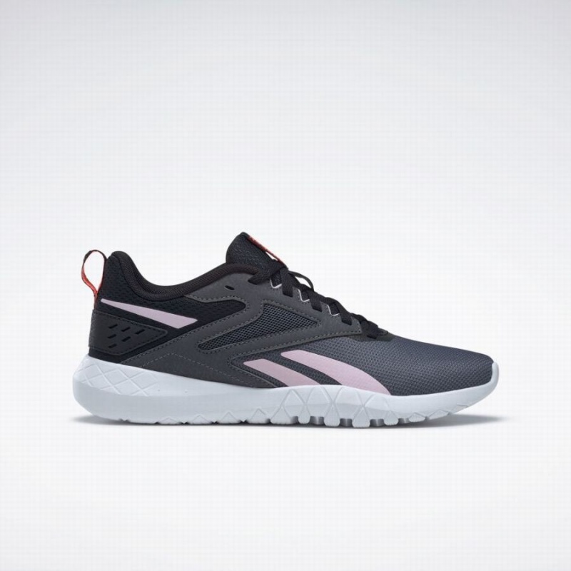 Reebok Flexagon Energy 4 Women\'s Training Shoes Black Grey Pink | LKW6189QM