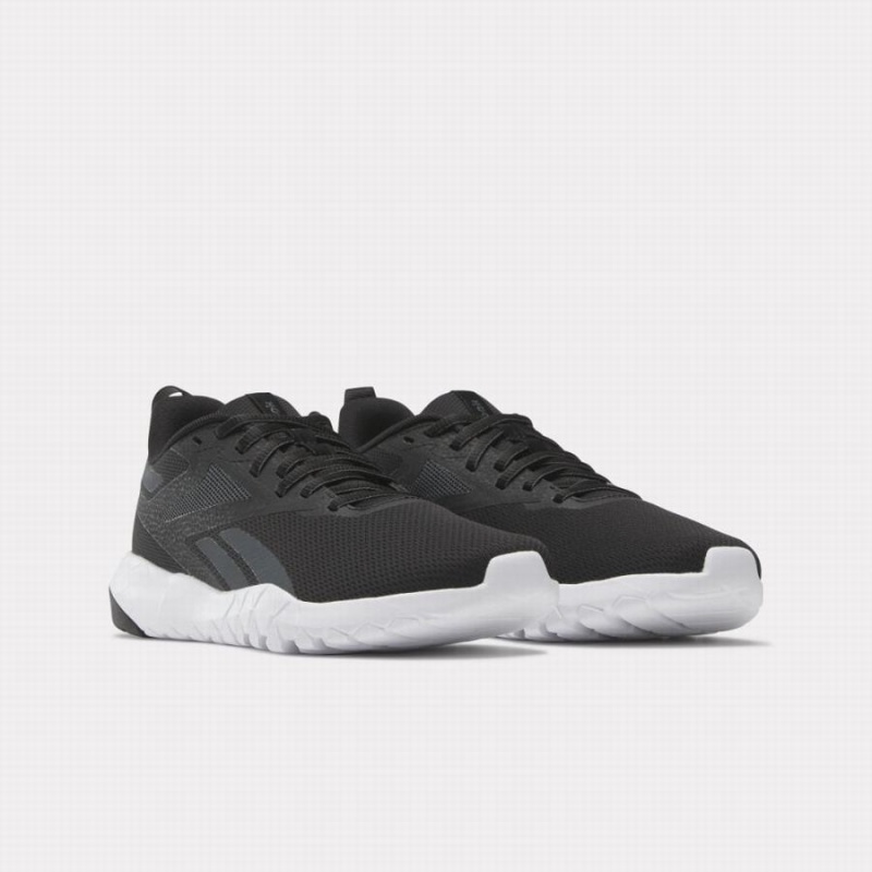 Reebok Flexagon Force 4 Women's Training Shoes Black Grey | MTE3259WN