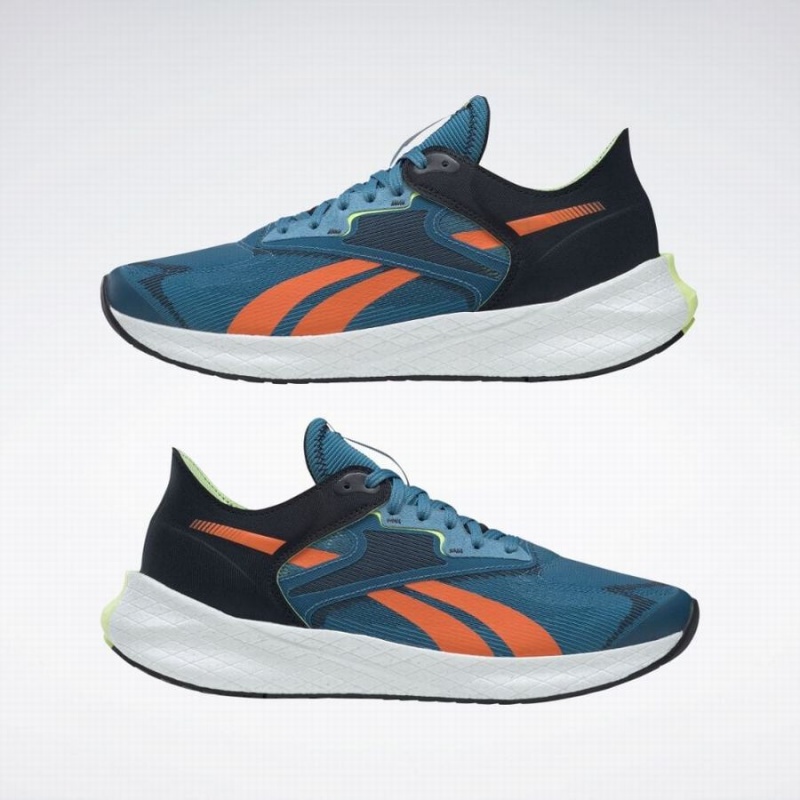 Reebok Floatride Energy Symmetros 2 Men's Running Shoes Blue Black Orange | FSR3317VI