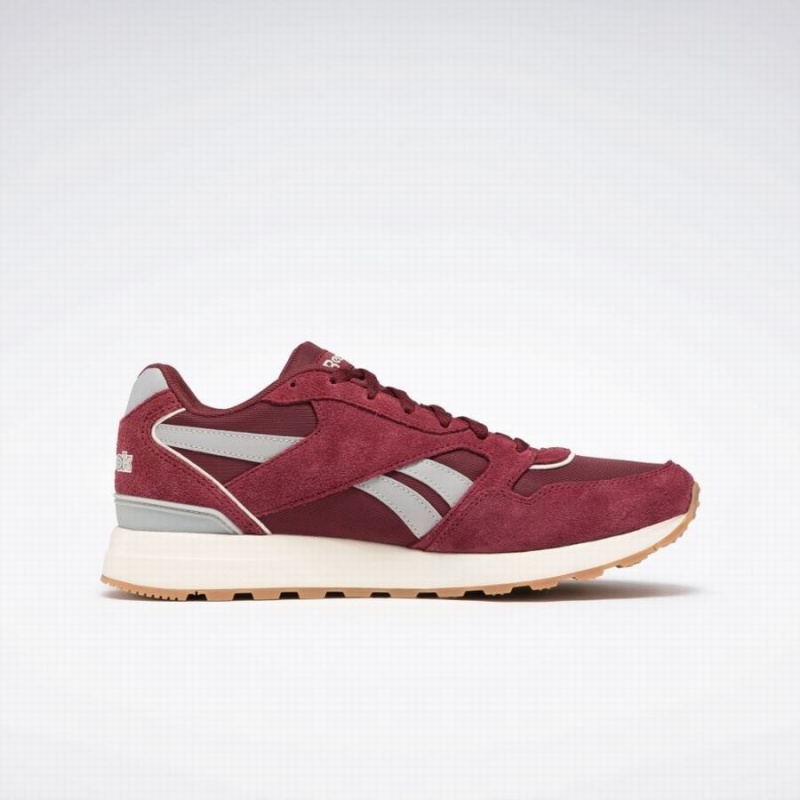 Reebok Gl 1000 Men's Lifestyle Shoes Burgundy White Grey | DHG4655CQ