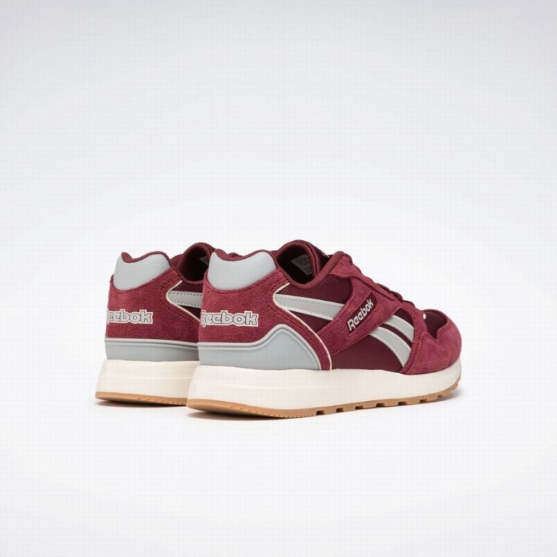 Reebok Gl 1000 Men's Lifestyle Shoes Burgundy White Grey | DHG4655CQ