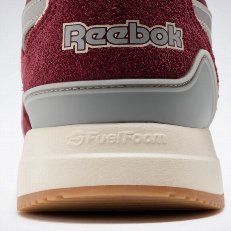 Reebok Gl 1000 Men's Lifestyle Shoes Burgundy White Grey | DHG4655CQ