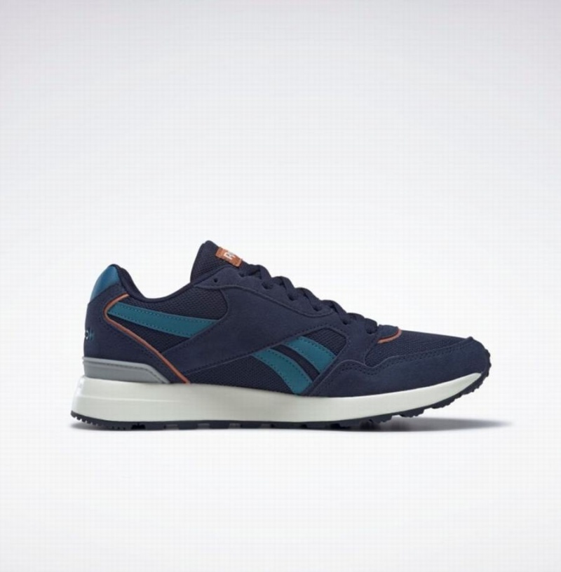 Reebok Gl 1000 Men's Lifestyle Shoes Navy Grey | HME3732MM