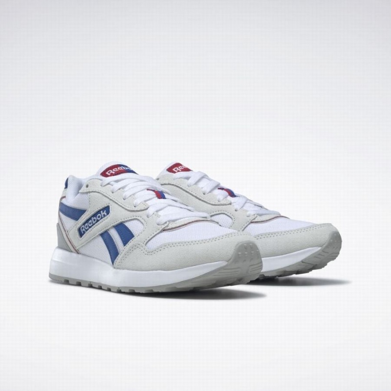 Reebok Gl 1000 Men's Lifestyle Shoes White Grey | HJU7611VJ