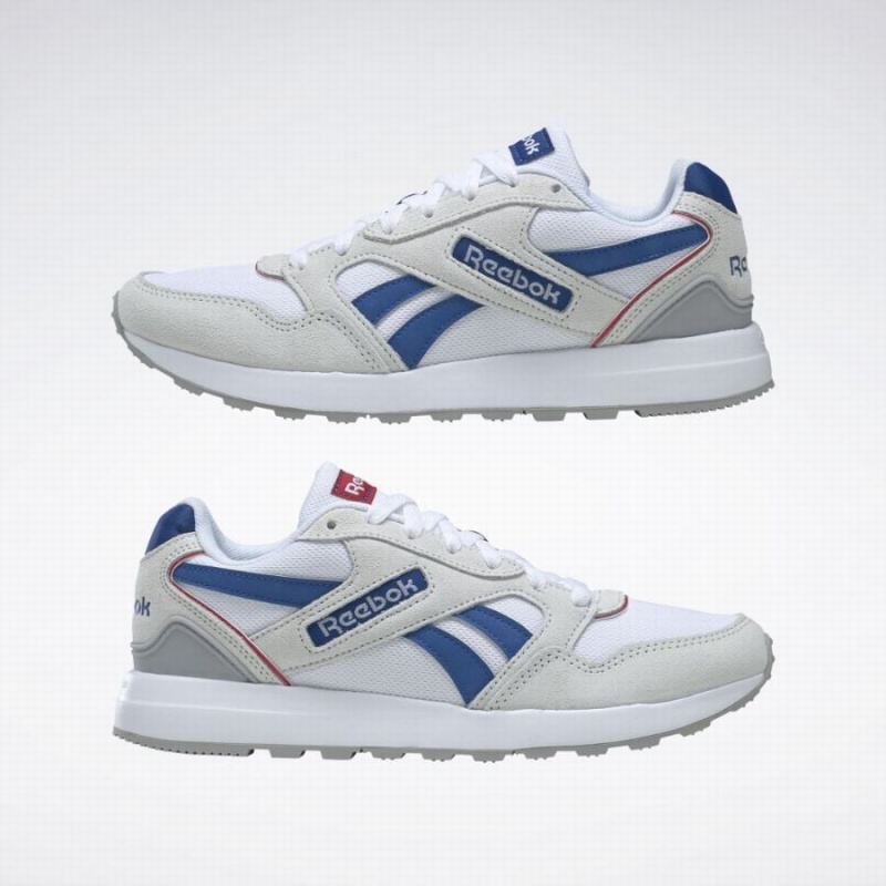 Reebok Gl 1000 Men's Lifestyle Shoes White Grey | HJU7611VJ