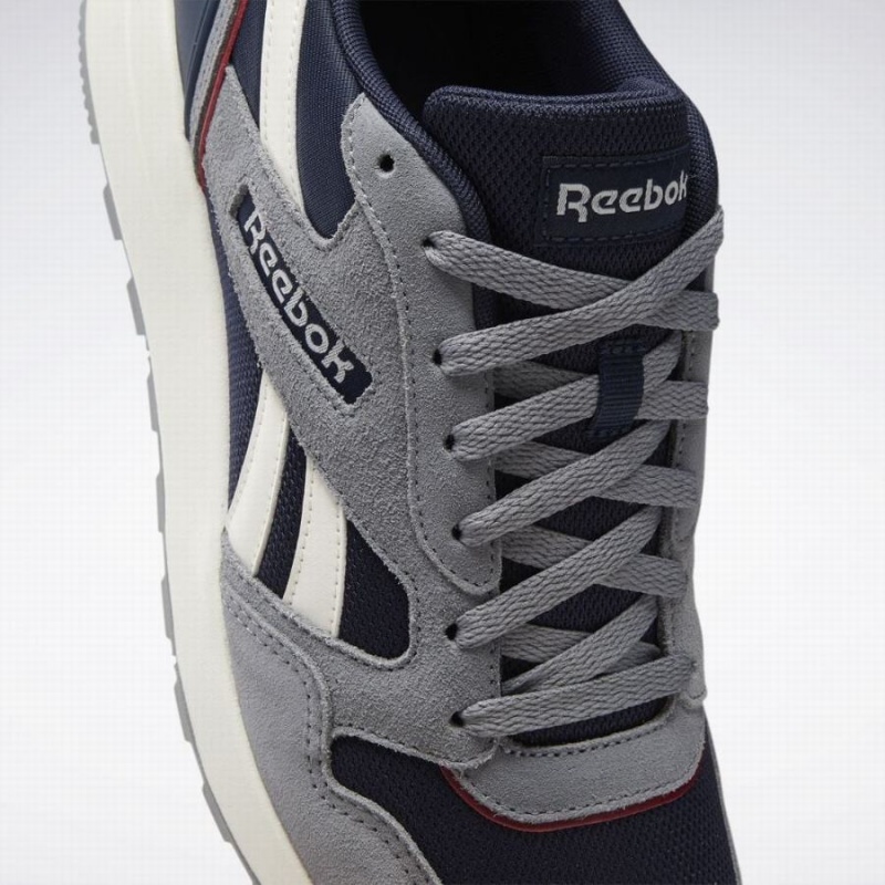 Reebok Gl 1000 Women's Lifestyle Shoes Navy Burgundy Grey | KMT945RO