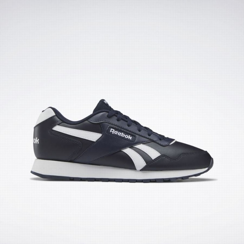 Reebok Glide Men\'s Lifestyle Shoes Navy White | HVH5931ST