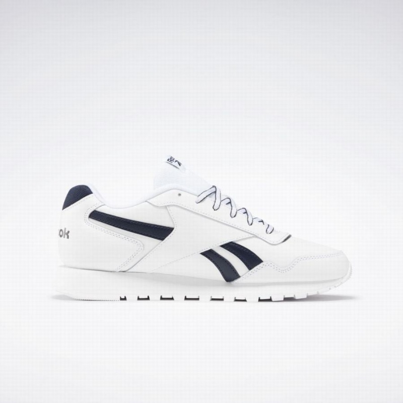 Reebok Glide Men's Lifestyle Shoes White Navy | AJK844AH