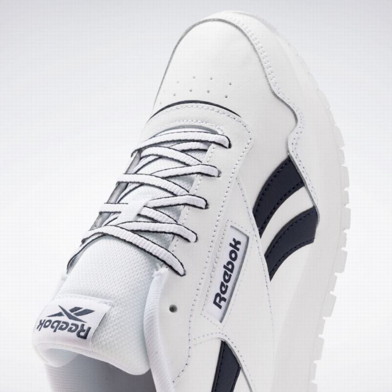 Reebok Glide Men's Lifestyle Shoes White Navy | AJK844AH