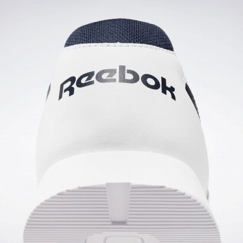 Reebok Glide Men's Lifestyle Shoes White Navy | AJK844AH