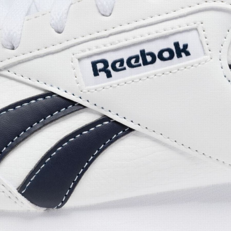 Reebok Glide Ripple Clip Men's Lifestyle Shoes White Grey Navy | EJZ3244PT