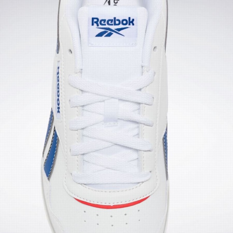 Reebok Glide Ripple Clip Men's Lifestyle Shoes White Grey Blue | UAI4125VK