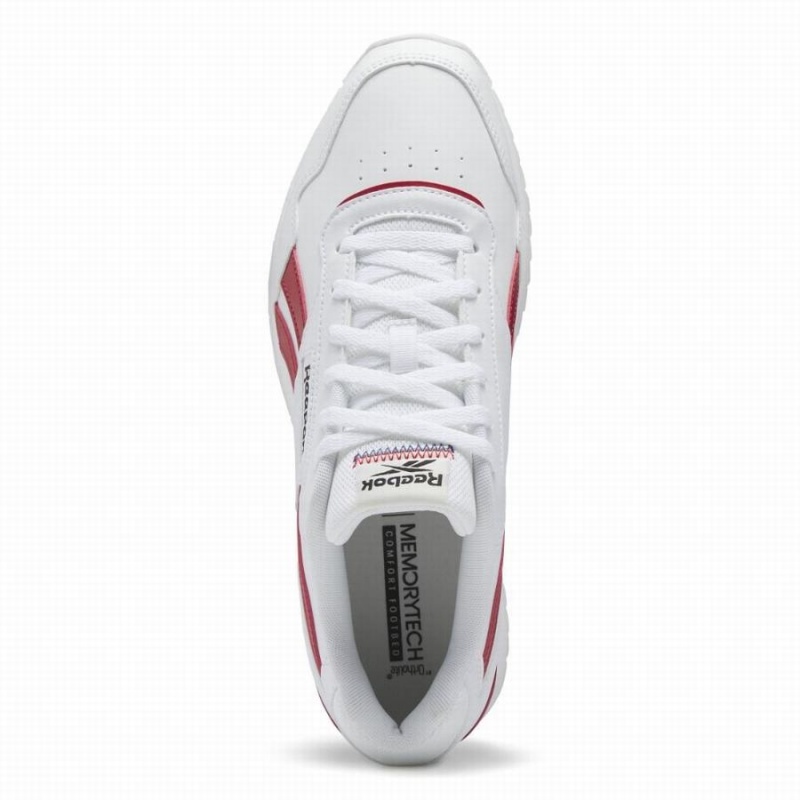 Reebok Glide Ripple Clip Men's Lifestyle Shoes White Red Black | SWP8141JN