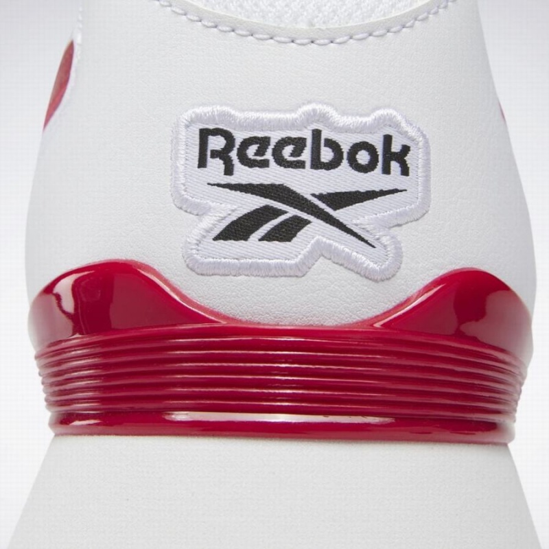 Reebok Glide Ripple Clip Men's Lifestyle Shoes White Red Black | SWP8141JN