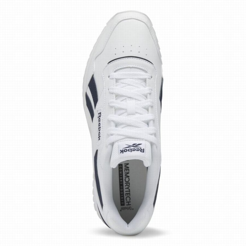 Reebok Glide Ripple Clip Women's Lifestyle Shoes White Navy | TFF386QH