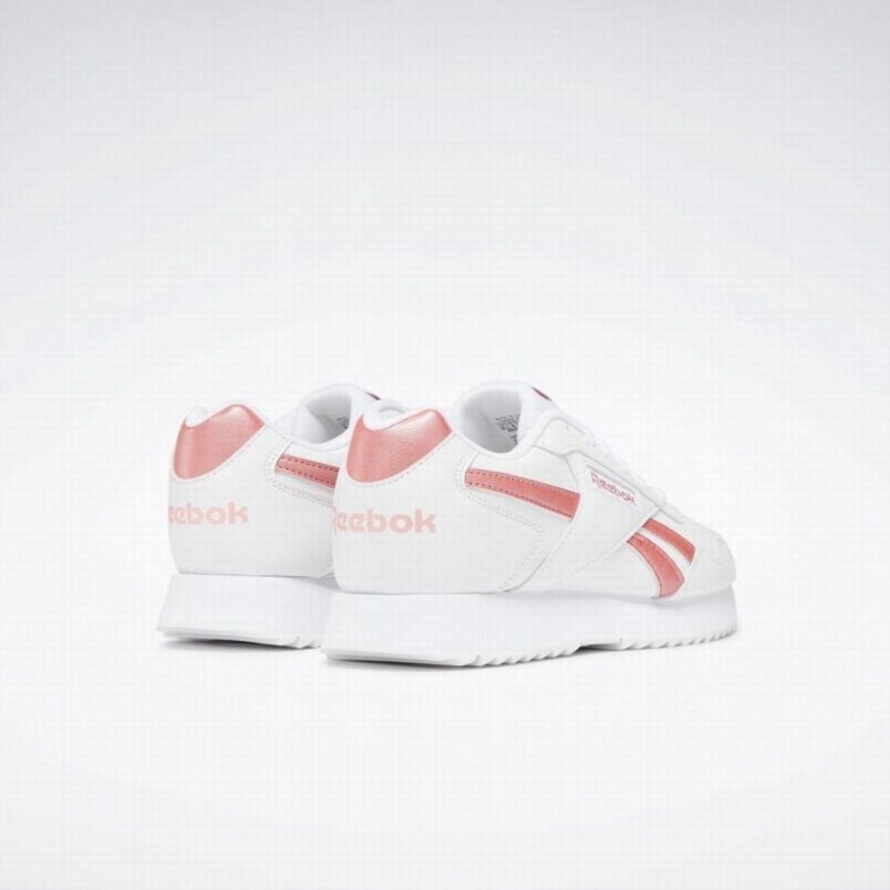 Reebok Glide Ripple Double Women's Lifestyle Shoes White Pink Gold | GUE8939UI